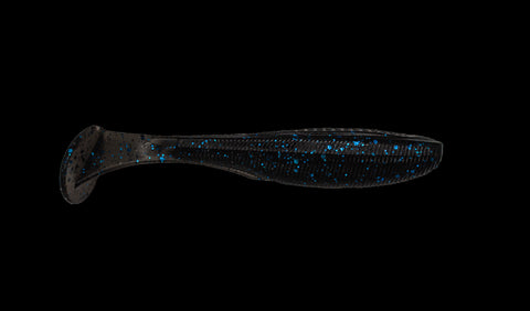Thump Shad - Black & Blue Flake
