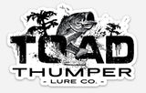 Toad Thumper Decal Stickers